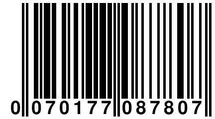 0 070177 087807