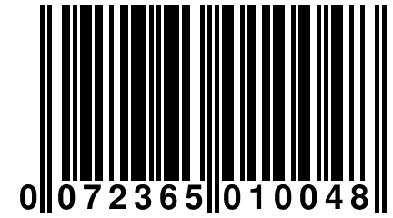 0 072365 010048