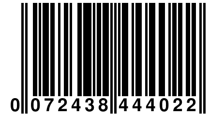 0 072438 444022