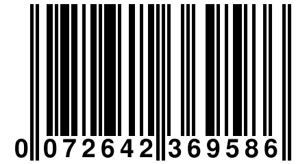 0 072642 369586