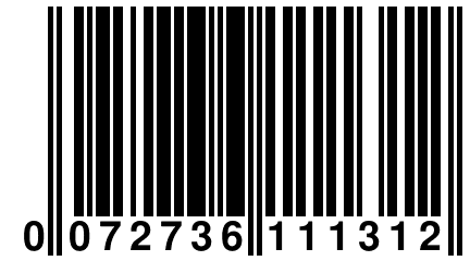 0 072736 111312