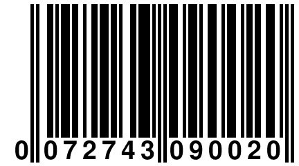 0 072743 090020
