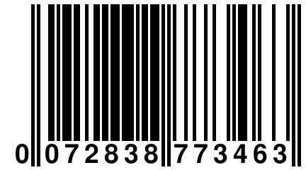 0 072838 773463