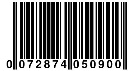 0 072874 050900