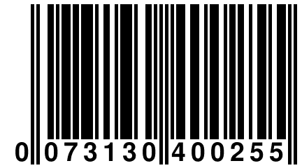 0 073130 400255