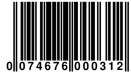 0 074676 000312