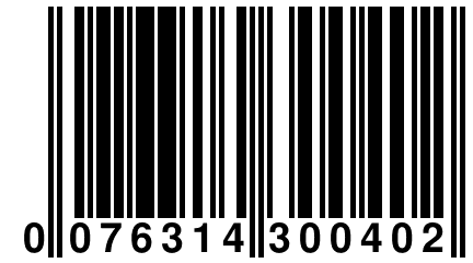 0 076314 300402