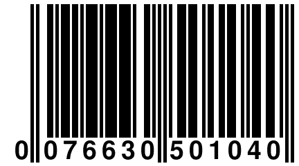 0 076630 501040