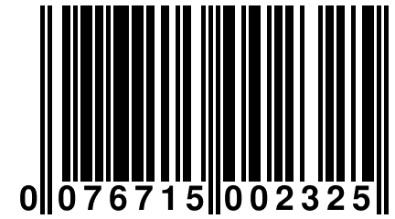 0 076715 002325