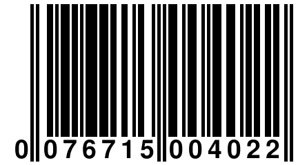 0 076715 004022