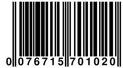 0 076715 701020