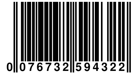 0 076732 594322