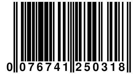 0 076741 250318