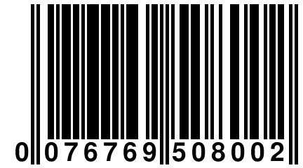 0 076769 508002