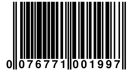 0 076771 001997