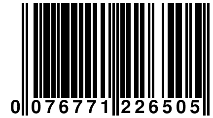 0 076771 226505