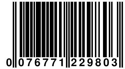 0 076771 229803