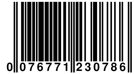 0 076771 230786
