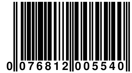 0 076812 005540