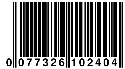 0 077326 102404