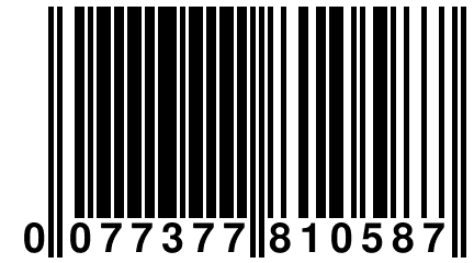 0 077377 810587