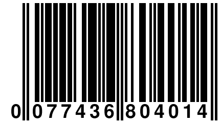 0 077436 804014