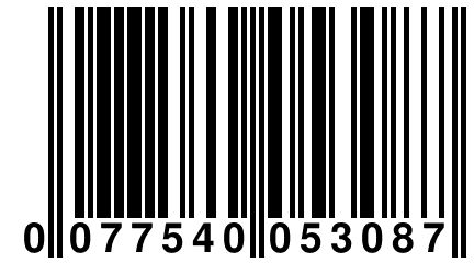 0 077540 053087