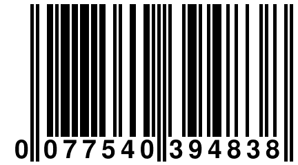 0 077540 394838