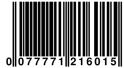 0 077771 216015