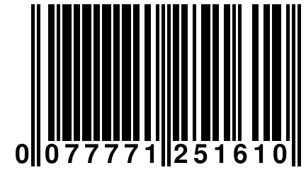 0 077771 251610
