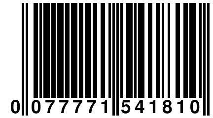 0 077771 541810