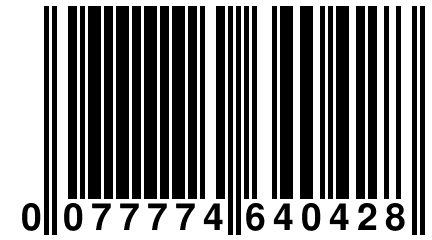 0 077774 640428