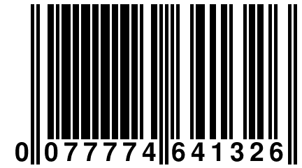 0 077774 641326