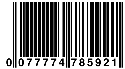 0 077774 785921