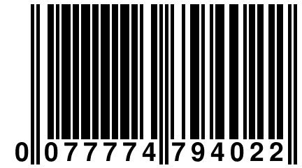 0 077774 794022