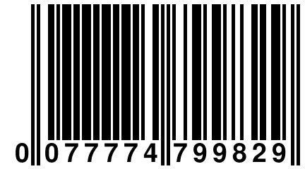 0 077774 799829