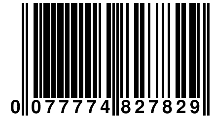 0 077774 827829