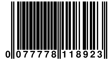 0 077778 118923