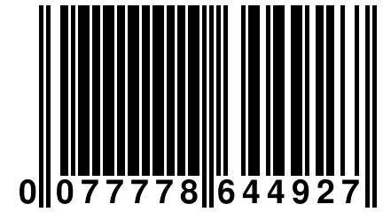 0 077778 644927