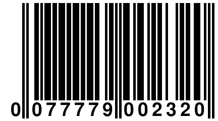 0 077779 002320