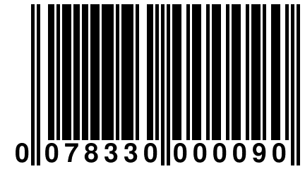 0 078330 000090