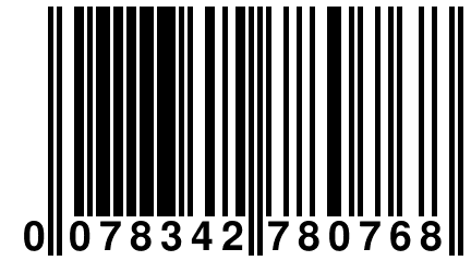0 078342 780768