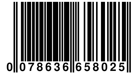 0 078636 658025