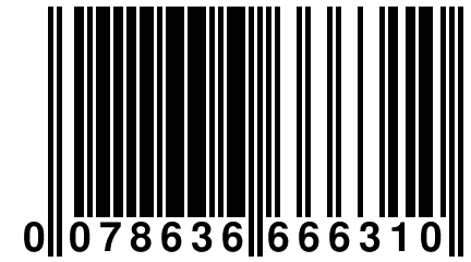 0 078636 666310