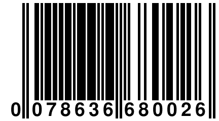 0 078636 680026