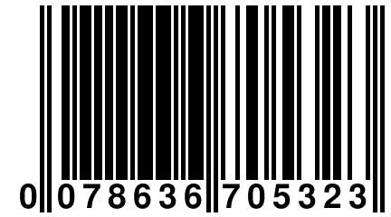 0 078636 705323
