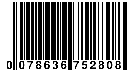 0 078636 752808