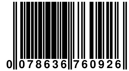 0 078636 760926