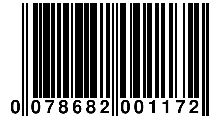 0 078682 001172