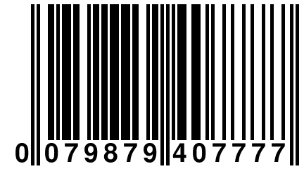 0 079879 407777